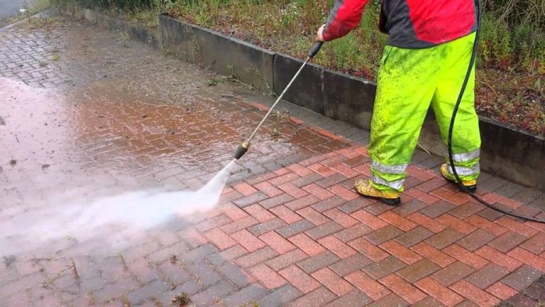 How to Pressure Wash Your Brick and Stone Patios