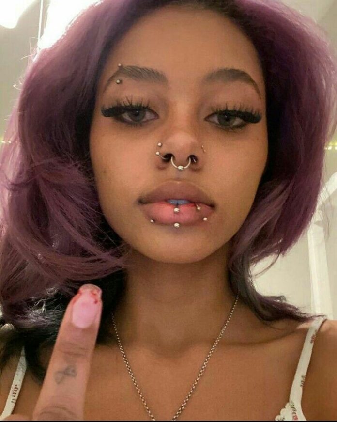 cute face piercings