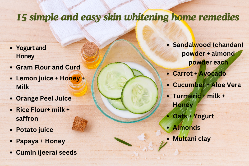 skin whitening home remedies 1