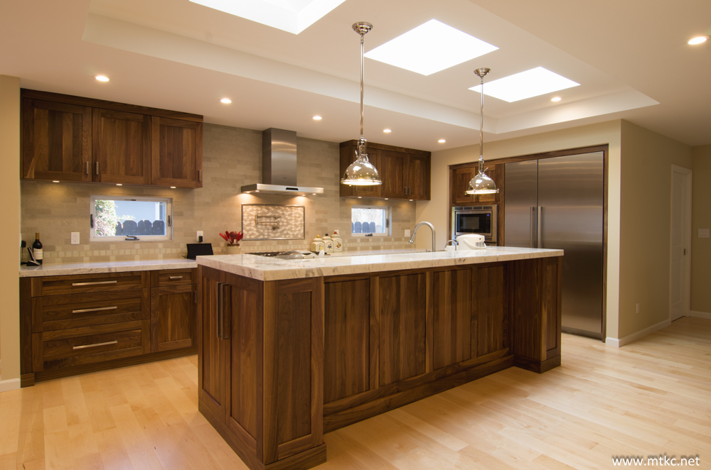 Walnut kitchen cabinet colors